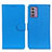 Leather Case Stands Flip Cover Holder A03D for Nokia G42 5G Sky Blue