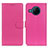 Leather Case Stands Flip Cover Holder A03D for Nokia X100 5G Hot Pink