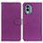 Leather Case Stands Flip Cover Holder A03D for Nokia X30 5G Purple