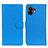 Leather Case Stands Flip Cover Holder A03D for Nothing Phone 2 Sky Blue