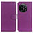 Leather Case Stands Flip Cover Holder A03D for OnePlus 11 5G Purple