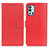 Leather Case Stands Flip Cover Holder A03D for OnePlus 9R 5G Red