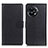 Leather Case Stands Flip Cover Holder A03D for OnePlus Ace 2 5G Black
