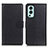 Leather Case Stands Flip Cover Holder A03D for OnePlus Nord 2 5G Black