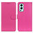 Leather Case Stands Flip Cover Holder A03D for OnePlus Nord 2 5G Hot Pink