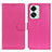 Leather Case Stands Flip Cover Holder A03D for OnePlus Nord 2T 5G Hot Pink