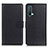 Leather Case Stands Flip Cover Holder A03D for OnePlus Nord CE 5G Black