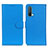 Leather Case Stands Flip Cover Holder A03D for OnePlus Nord CE 5G Sky Blue