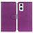 Leather Case Stands Flip Cover Holder A03D for OnePlus Nord N20 5G Purple