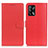 Leather Case Stands Flip Cover Holder A03D for Oppo A95 4G Red