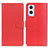 Leather Case Stands Flip Cover Holder A03D for Oppo A96 5G Red