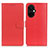 Leather Case Stands Flip Cover Holder A03D for Oppo K11x 5G Red