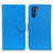 Leather Case Stands Flip Cover Holder A03D for Oppo K9 Pro 5G Sky Blue