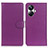 Leather Case Stands Flip Cover Holder A03D for Realme 10 Pro+ Plus 5G Purple