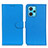 Leather Case Stands Flip Cover Holder A03D for Realme 9 4G Sky Blue