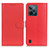 Leather Case Stands Flip Cover Holder A03D for Realme C31 Red