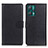 Leather Case Stands Flip Cover Holder A03D for Realme V25 5G Black