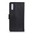 Leather Case Stands Flip Cover Holder A03D for Samsung Galaxy A02 Black