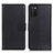 Leather Case Stands Flip Cover Holder A03D for Samsung Galaxy A02s Black