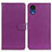 Leather Case Stands Flip Cover Holder A03D for Samsung Galaxy A03 Core Purple