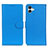 Leather Case Stands Flip Cover Holder A03D for Samsung Galaxy A04 4G Sky Blue