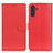 Leather Case Stands Flip Cover Holder A03D for Samsung Galaxy A04s Red