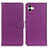 Leather Case Stands Flip Cover Holder A03D for Samsung Galaxy A05 Purple