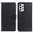 Leather Case Stands Flip Cover Holder A03D for Samsung Galaxy A53 5G Black