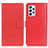 Leather Case Stands Flip Cover Holder A03D for Samsung Galaxy A73 5G Red