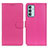 Leather Case Stands Flip Cover Holder A03D for Samsung Galaxy F23 5G Hot Pink