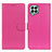 Leather Case Stands Flip Cover Holder A03D for Samsung Galaxy M33 5G Hot Pink