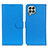 Leather Case Stands Flip Cover Holder A03D for Samsung Galaxy M33 5G Sky Blue