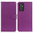 Leather Case Stands Flip Cover Holder A03D for Samsung Galaxy M34 5G Purple