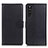 Leather Case Stands Flip Cover Holder A03D for Sony Xperia 10 III Black