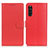 Leather Case Stands Flip Cover Holder A03D for Sony Xperia 10 III Red