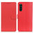 Leather Case Stands Flip Cover Holder A03D for Sony Xperia 10 III SO-52B Red