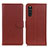 Leather Case Stands Flip Cover Holder A03D for Sony Xperia 10 III SOG04