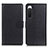 Leather Case Stands Flip Cover Holder A03D for Sony Xperia 10 V Black