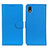 Leather Case Stands Flip Cover Holder A03D for Sony Xperia Ace III Sky Blue