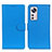 Leather Case Stands Flip Cover Holder A03D for Xiaomi Mi 12 Lite 5G Sky Blue