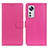 Leather Case Stands Flip Cover Holder A03D for Xiaomi Mi 12 Pro 5G Hot Pink