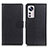 Leather Case Stands Flip Cover Holder A03D for Xiaomi Mi 12X 5G Black