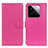 Leather Case Stands Flip Cover Holder A03D for Xiaomi Mi 14 5G Hot Pink