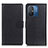 Leather Case Stands Flip Cover Holder A03D for Xiaomi Redmi 11A 4G Black