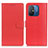 Leather Case Stands Flip Cover Holder A03D for Xiaomi Redmi 11A 4G Red