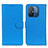 Leather Case Stands Flip Cover Holder A03D for Xiaomi Redmi 11A 4G Sky Blue