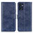 Leather Case Stands Flip Cover Holder A04D for OnePlus Nord CE 2 5G Blue