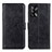 Leather Case Stands Flip Cover Holder A04D for Oppo A74 4G