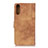 Leather Case Stands Flip Cover Holder A04D for Samsung Galaxy A02 Brown