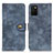 Leather Case Stands Flip Cover Holder A04D for Samsung Galaxy A02s Blue